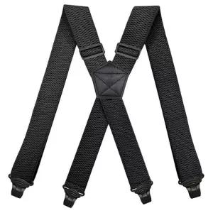 클립 버클 정장 스포츠 작업용 남성용 오버올 블랙