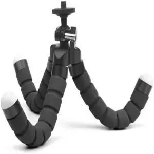 리플렉스 카메라 유연한 옥토퍼스 미니 삼각대 스마트폰 클램프 및 고프로 어댑터용 1420 나사 마운트와