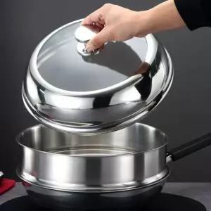 냄비 뚜껑 주방용 덮개 프라이팬덮개 스테인리스