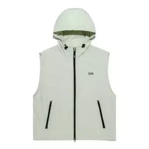 LEE 나일론 후드 베스트 라이트 그린 LE2402JK13LN 1847989