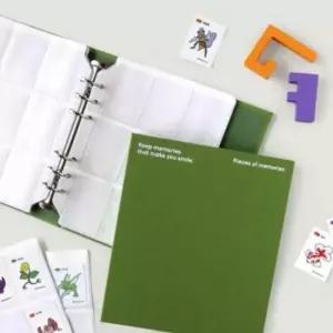 [문구] A6 6공 리필 포켓 비밀다이어리 데일리다이어리