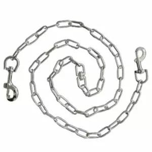 [반려] 스텐 개줄 4mm 리드줄 대형견용품 산책용개줄