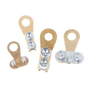 1Pc 순수 구리 항산화 배터리 단자 - 두꺼운 와이어 안전 그립 범용 맞춤형 자동차 교체 클립