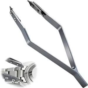 KCMOSGI 7825 시계 스프링 바 핀셋 도구 러그 제거 및 링크 제거용 수리공 애호가에게 적합합니다