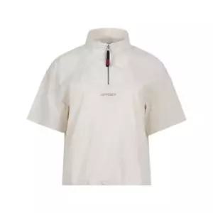 SPYDER 여성 [프로웹쿨] 에어리 피스테 아노락 반팔 FM1SPKMCNRS351W-IVY