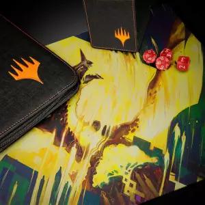 울트라 프로 마법을 위한 타르키르 드래곤스톰 섬뜩한 최후통첩 플레이매트 더 개더링 게이밍 테이블 매트