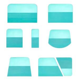 자동차 랩 창 색조 도구에 대 한 1PC PPF 스퀴지 TPU 보호 필름 리케이터 고무 스크레이퍼 물 와이퍼 유리