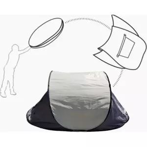 깜도리4  해변 간이 피크닉 팝업 쉘터 텐트 경량 소풍용 원터치 자동 캠핑 낚시 설치형 1인용