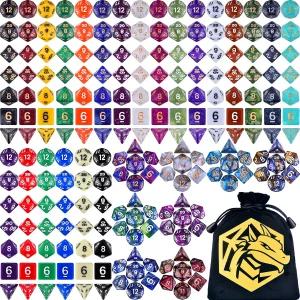 아미븐 DND 주사위 세트 30 7 210개 다면체 RPG 던전 앤 드래곤 테이블탑 롤플레잉 어드벤처 게임 대형