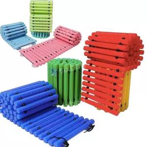 균형감각 균형 체육교구 교구 훈련 시소 세트 감각 노란색