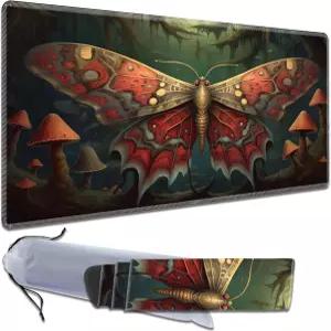 MTG 플레이매트 매끄러운 표면 게임 플레이 패드 24 14 인치 수납 가방 미끄럼 방지 마우스 카드 격투