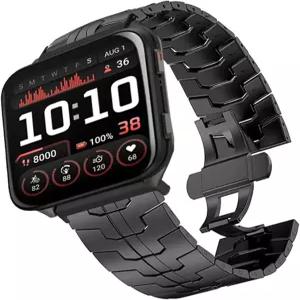 가민 베누 1 밴드와 호환되는 퀵 릴리스 스테인리스 스틸 밴드 금속 스트랩 접이식 걸쇠 교체 스마트워치와