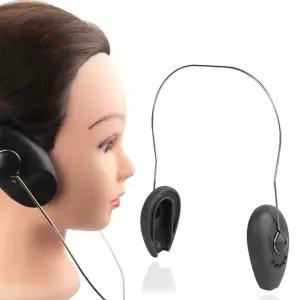 실리콘 염색 파마 귀마개 고정형 이어캡 귀 커버 VIu5+5HVG