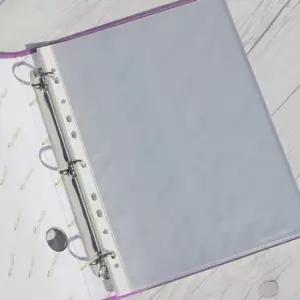 리필내지 보급형 클리어화일 리필속지 5팩(100매) 0.5T A4