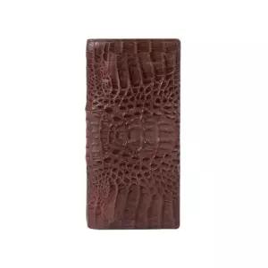 닥스 DBWA0E716W3CAIMAN 브라운 악어가죽 장지갑