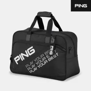 2025 핑 스포티 PL 보스턴백 블랙