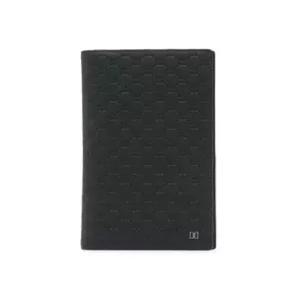 닥스 DBWA8E361BK 블랙 DD경판로고 매트 가죽 장지갑