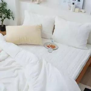 겨울침구세트 밍크 극세사 패드세트 Q 화이트 전용패드 겨울 베딩