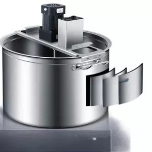 잼만드는기계 식품 교반기 국솥 제조기 만두속 자동 배합 믹서 대용량 기계 가열 분말