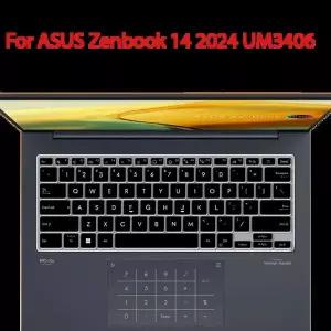 호환  ASUS Zenbook 14 노트북 키보드 커버 보호대 스킨 OLED 2024 UM3406 UM3406H UM3406HA UX3405M UX340