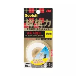 초강력 슈퍼다용도 양면테이프 폭 19mm 초강력테이프 다용도테이프 강력테이프 3M테이프