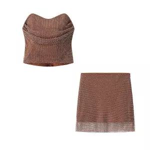 여성용 가을 세트 브라+스커트 정장세트 정장 admr3