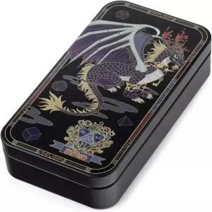 던전 앤 드래곤 DD 주사위 보관용 폼이 있는 DNDND 금속 케이스