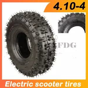 고성능 고무 4.10-4 타이어 튜브리스 고카트 스쿠터 전기 삼륜차용 타이어