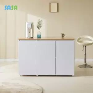 사사가구 칼렌 1200 2단 아일랜드 홈바 수납장