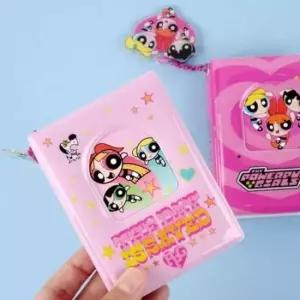 [문구/오피스] 파워퍼프걸 포카앨범 연핑 미니사진앨범 포카파일