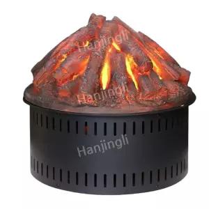 벽난로 숯 모형 장작 독립형 불멍 난로 3d 안개화 인테리어