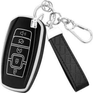 링컨 키용 리슬로브 키 포브 커버 핏 내비게이터 노틸러스 컨티넨탈 MKZ MK MKC용 자동차 케이스