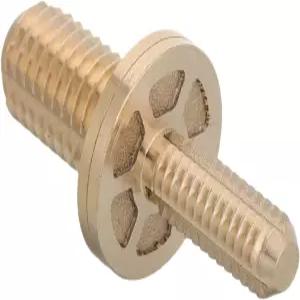 수리를 위한 OHCALL 당구 풀 큐 연장 막대 황동 나사 지팡이 팁 하드웨어 커넥터