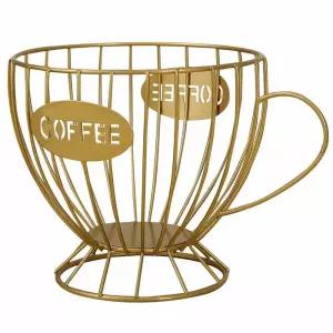 커피캡슐보관함 큐브 보관통 골드 eYv9+3EpQ