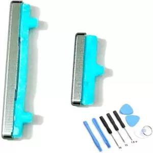 삼성 갤럭시 S20S20 플러스용 전원 끄기 볼륨 키 측면 버튼 교체 부품 도구 키트그레이 포함