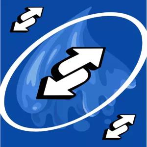 렐름가드 100ct 텍스처 매트 TCGMTG 카드 아트 슬리브 모노 블루 리버스