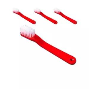 노인용품 힘들이지 않고 닦을 수 있는 틀니 전용 칫솔 X 4개입