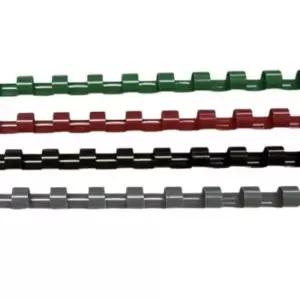 플라스틱링 19mm 흑색 100개 제본플라스틱링 스프링제본