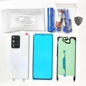 MD0410 삼성 갤럭시 S20 울트라 G988과 호환되는 터치스크린 수리 키트 전면 외부 유리 렌즈 후면 뒷문