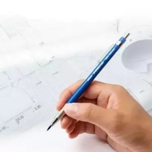 구멍 드로잉 쓰기 전문가용 제도샤프 홀더 1PCS