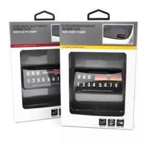 [CAR] 유니언잭 주차번호판 차량핸드폰번호 주차전화번호판