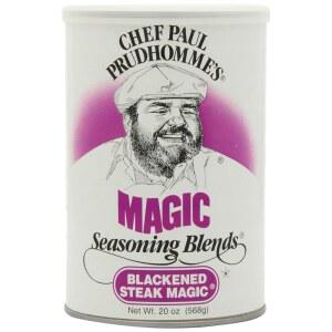 셰프 폴 블랙닝 스테이크 매직 시즈닝, 20온스 캐니스터(2팩)