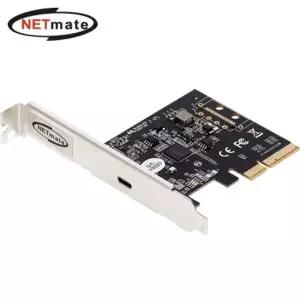 강원전자 넷메이트 USB3.2 Gen2x2 Type C 1포트 PCI Express 카드(슬림PC겸용)