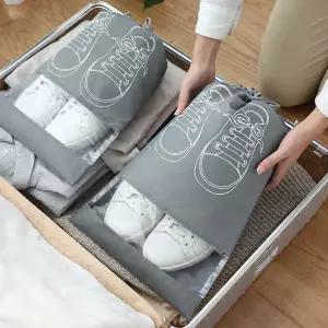 여행 준비물 캐리어 이너 파우치 트래블 슈즈 케이스 Lmv6+7wSf