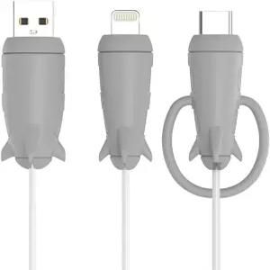 조스트랜드 데이터 케이블 프로텍터 귀여운 실리콘 코드 세이버 와인더 2 in 1 파손 방지 커버 15 14 13 12