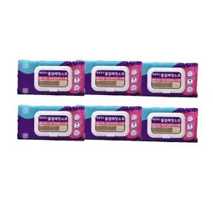 기본에 세균닦는 물걸레 청소포 특대형 25매 x 6팩