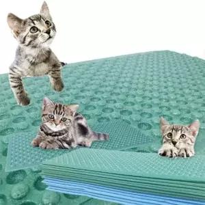 스크래쳐리필 고양이장난감 고양이용품 평판 매트 해피스크래쳐(1P)