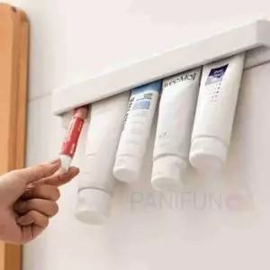 튜브걸이 공중부양 치약 홀더 튜브 걸이 거치대 욕실 수납 거치함