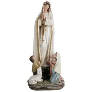 그레이스4조이 파티마 성모상 12인치 피규어 핸드 페인팅 축복받은 성모 마리아상 가톨릭 홈 데코