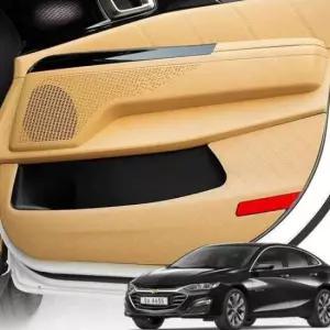 튜닝용품 더뉴말리부 가죽 도어커버 스크래치방지 커버